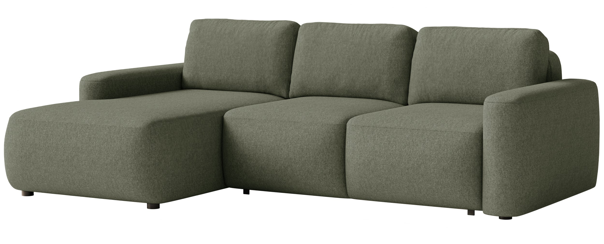 selsey-carnos-mini-ecksofa-links-l-form-olivgr-ner-chenille-mit-schlaffunktion image 7