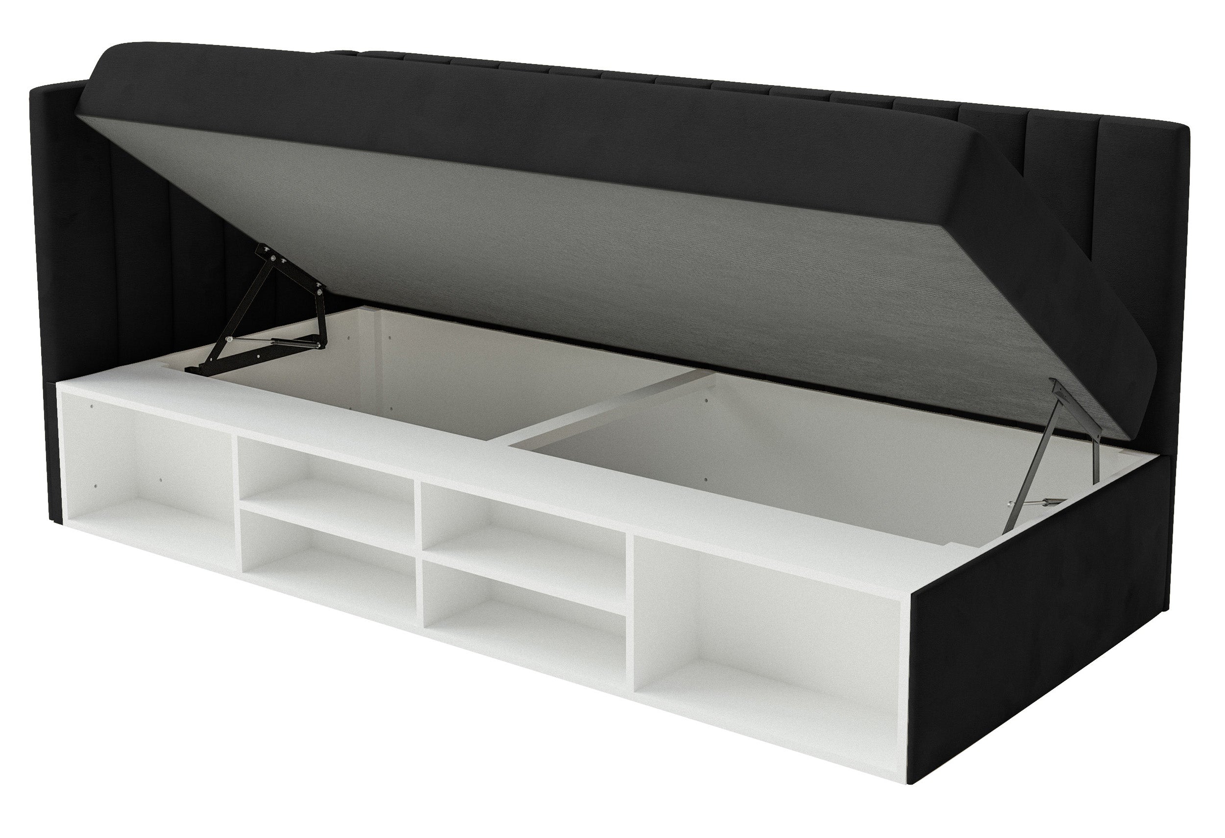 selsey-ventrio-jugendbett-90x200-cm-links-mit-stauraum-und-regalen-schwarzer-vel image 7