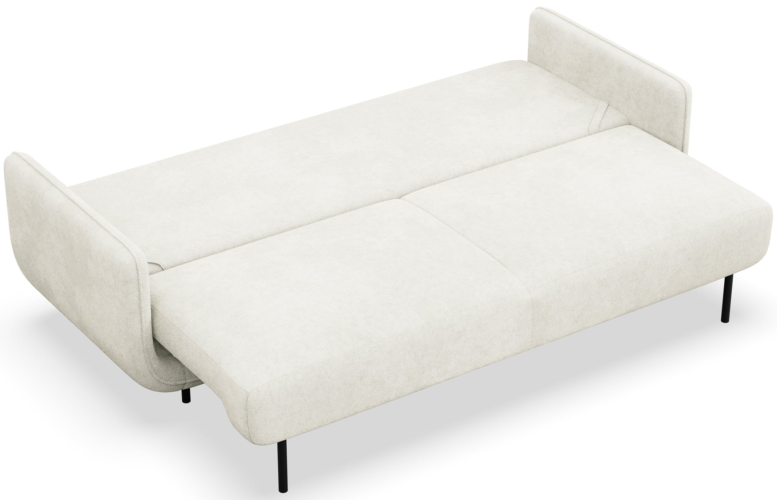 selsey-ovals-dreisitziges-ausklappbares-sofa-in-creme-mit-flechtoptik image 3