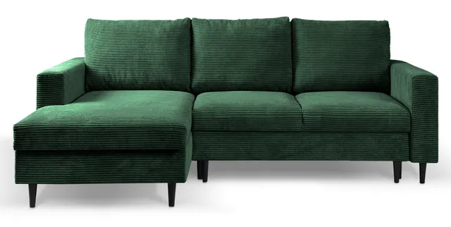 selsey-nalika-ecksofa-mit-schlaffunktion-links-l-form-stauraum-dunkelgr-n-cord image 1