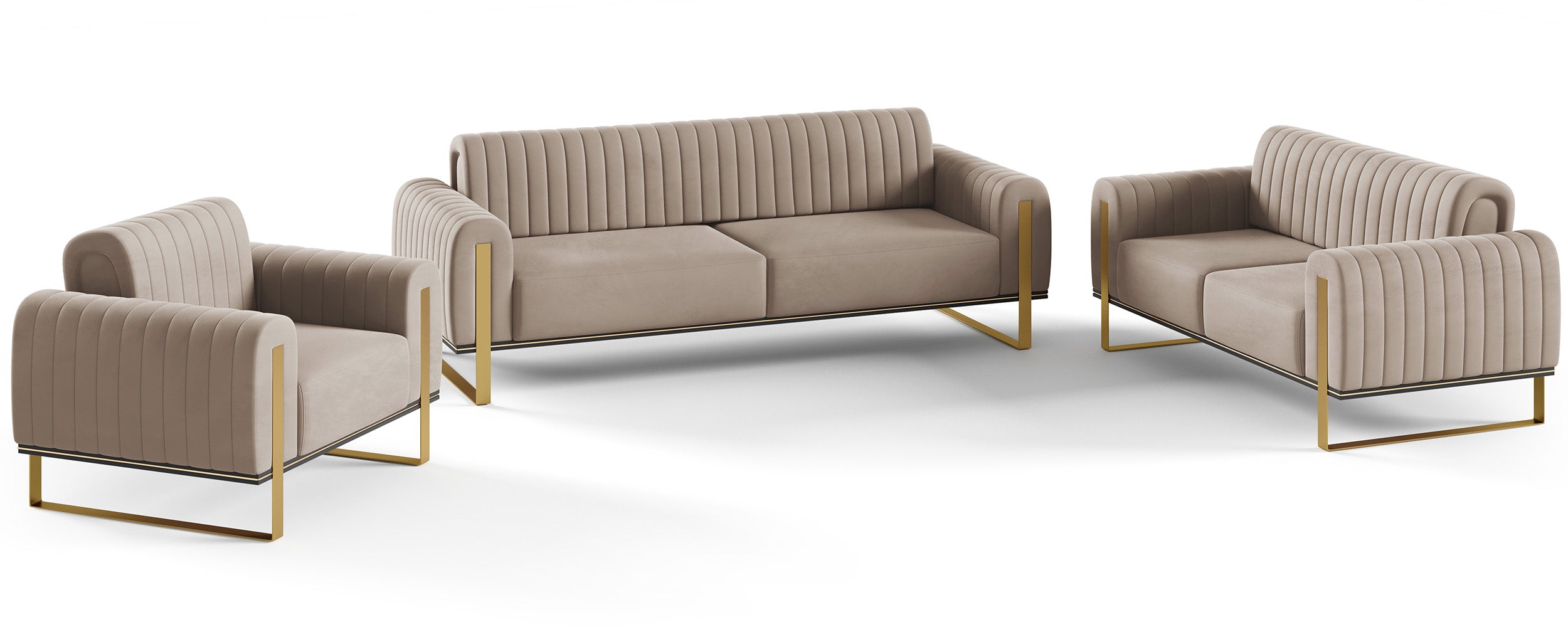 selsey-parissa-zweisitziges-sofa-brauner-samt image 7
