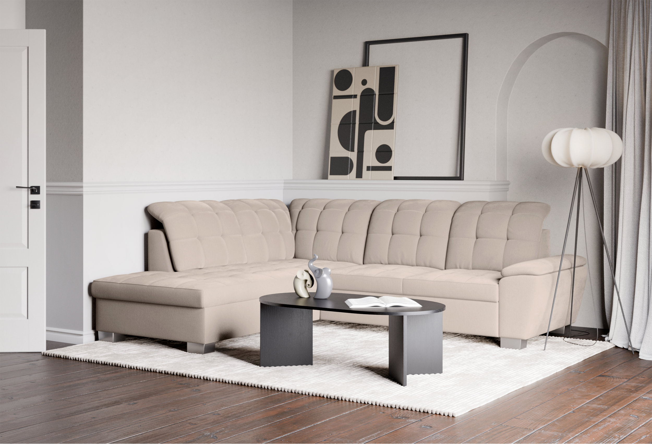 selsey-jamaal-ecksofa-links-l-form-mit-schlaffunktion-und-stauraum-beige-flechto image 3