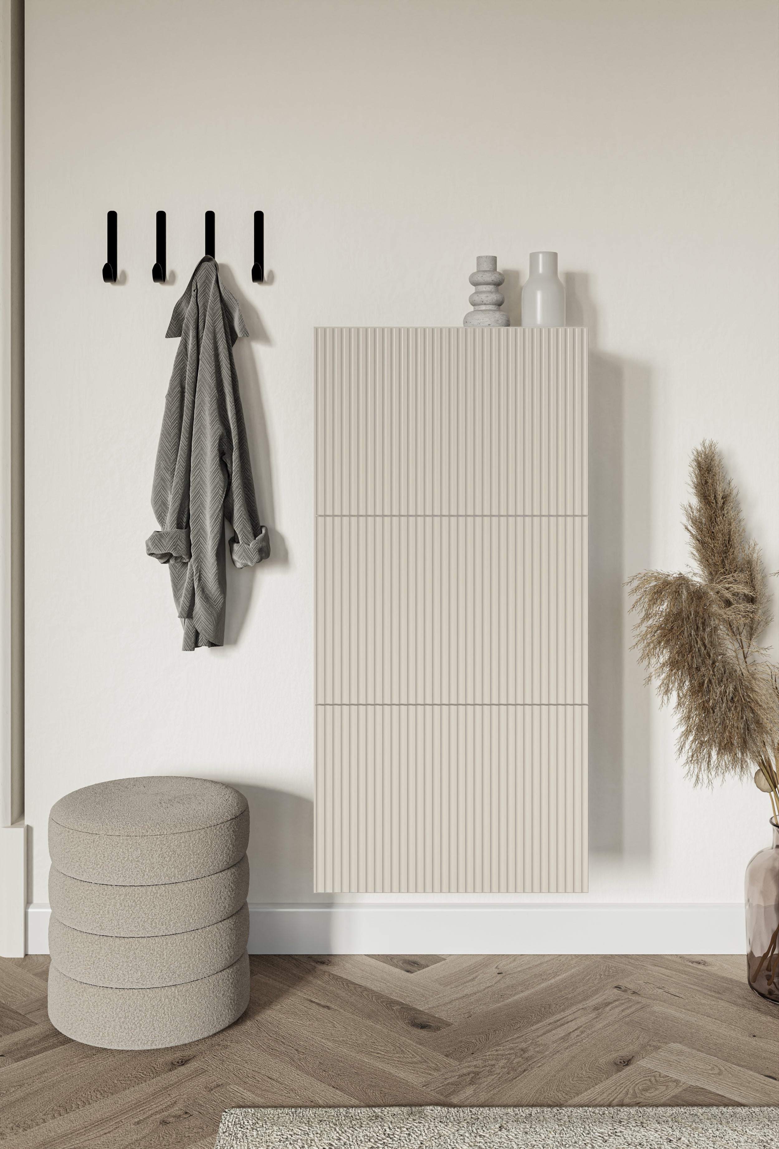 selsey-schuhschrank-veldio-50-cm-mit-3-f-chern-grau-beige-zum-aufh-ngen image 3