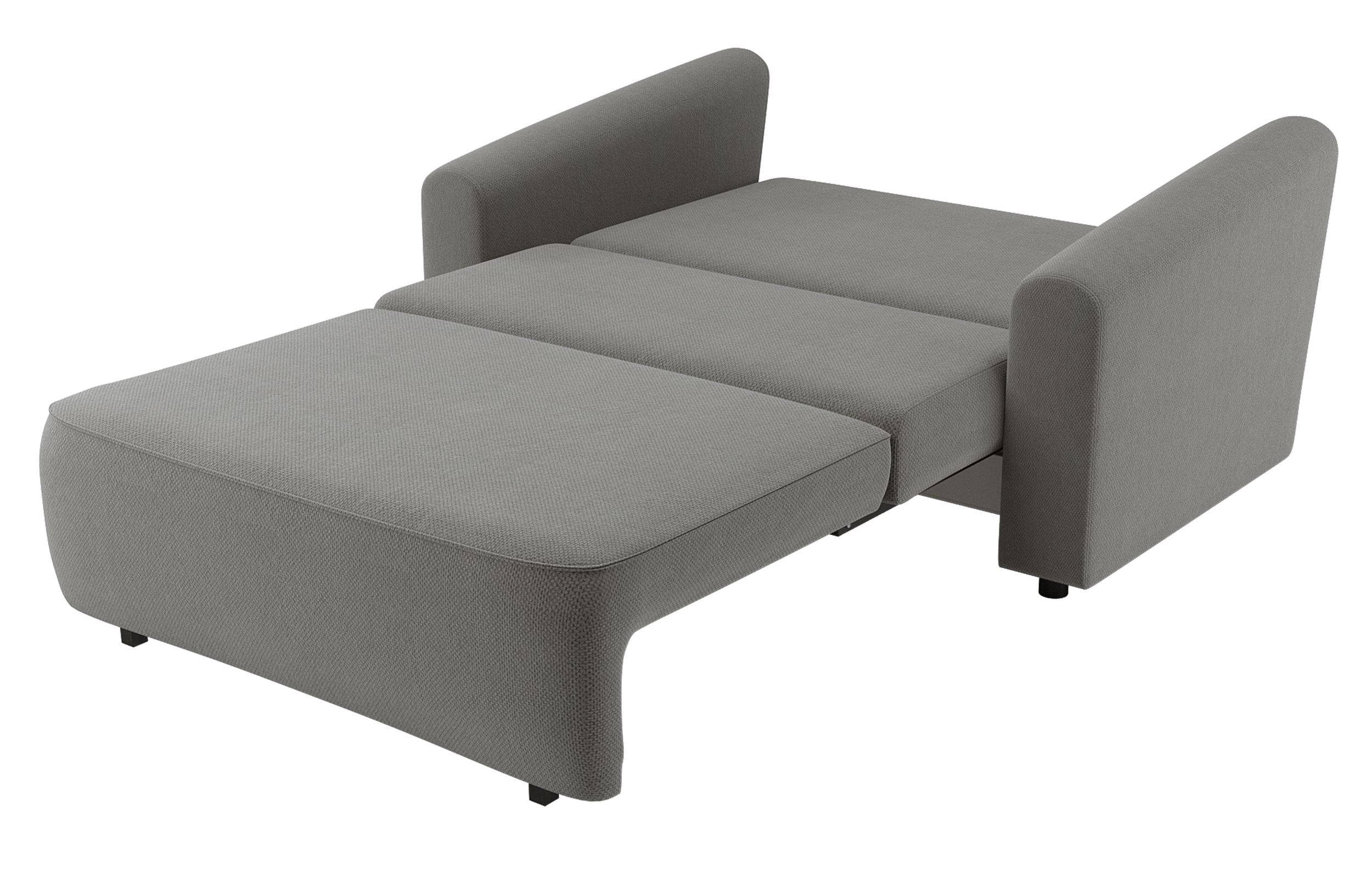 selsey-stevio-zweisitz-sofa-150-cm-ausklappbar-dunkelgrau-chenille-stauraum image 6
