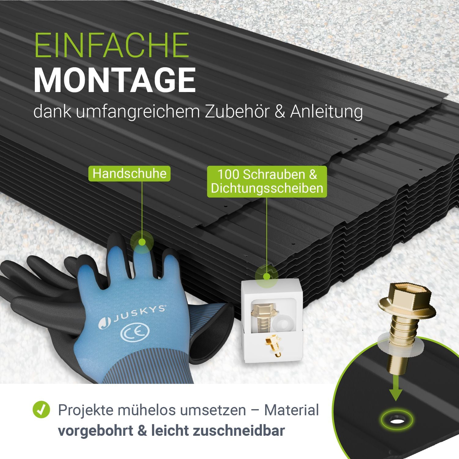 juskys-trapezblech-dach-stahl-anthrazit-12er-set-dachplatten-verzinkt image 3
