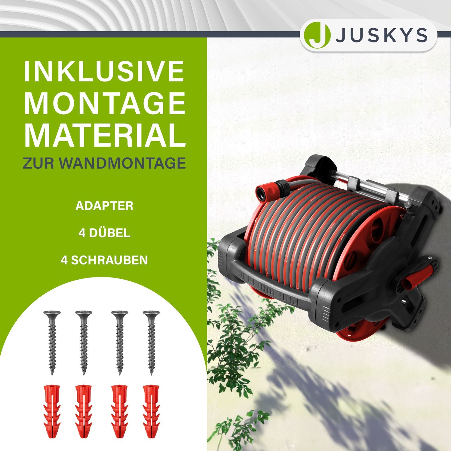 juskys-mobile-schlauchtrommel-basic-mit-30-m-wasserschlauch image 6