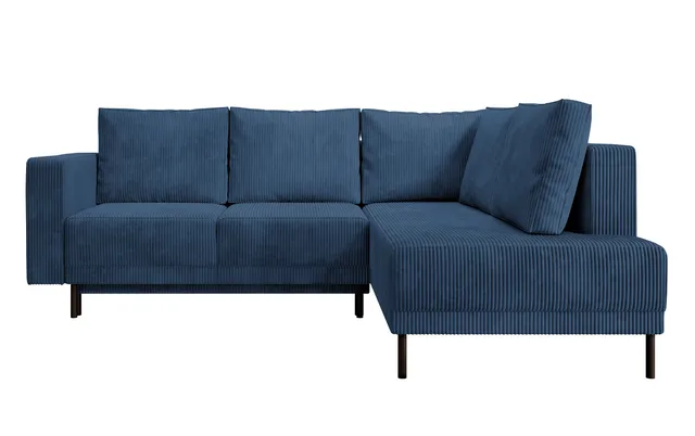selsey-rodario-ecksofa-mit-schlaffunktion-und-bettkasten-dunkelblauer-cord-recht image 1