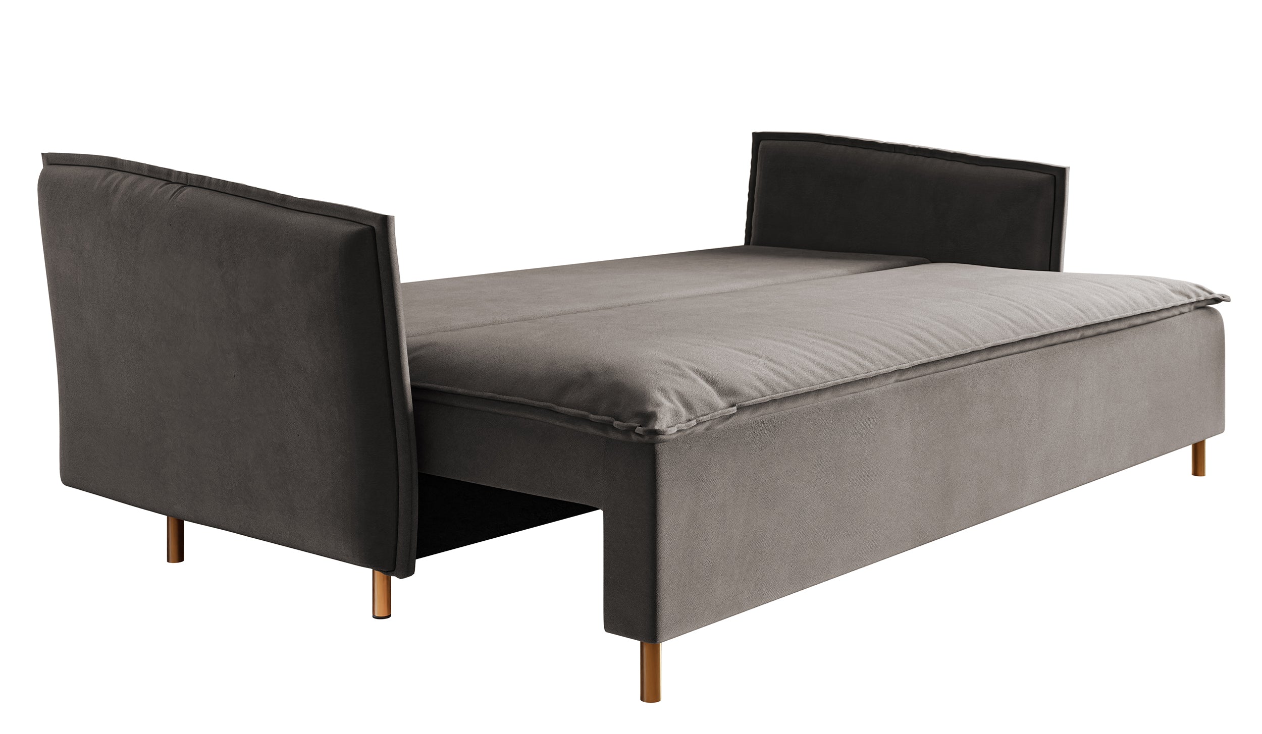 selsey-ummo-dreisitziges-schlafsofa-in-grau-mit-stauraum-hydrophober-samt-golden image 5