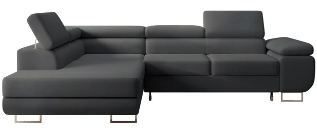 selsey-ecksofa-stevil-mit-schlaffunktion-l-f-rmig-mit-stauraum-dunkelgrauer-samt image 1