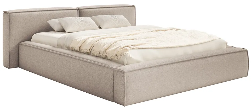 selsey-tilves-low-polsterbett-160x200-cm-mit-stauraum-beige-chenille image 1