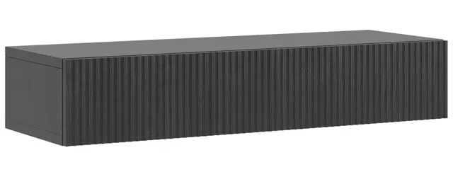 selsey-nolie-h-ngende-konsole-mit-schublade-90-cm-portland-esche-schwarz image 1
