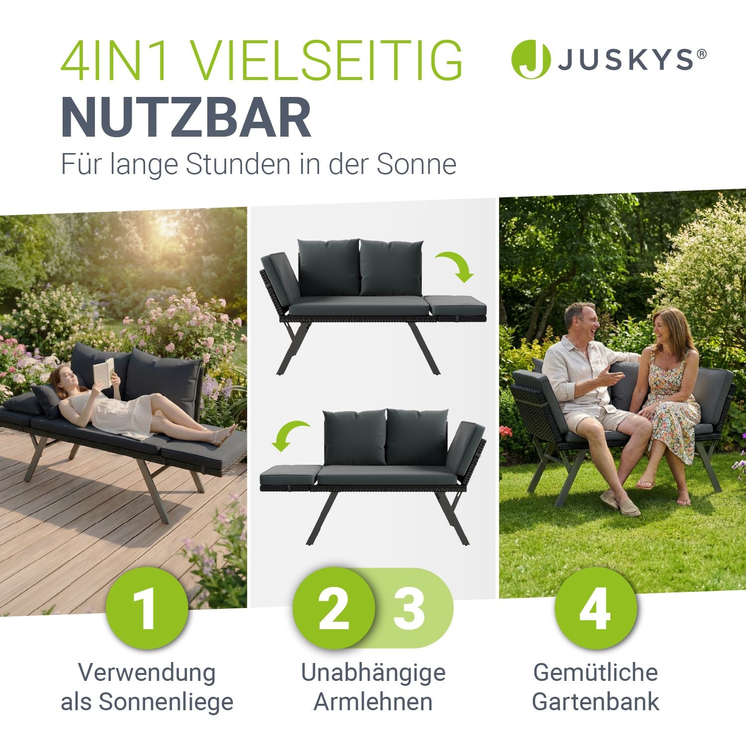 juskys-calvia-polyrattan-multifunktionsbank-schwarz-grau-creme-3-sitzer-und-171- image 2