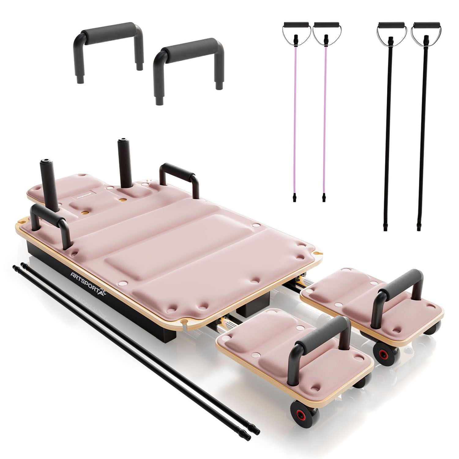 juskys-pilates-reformer-board-movea-mini-reformer-pilates-board-schwarz-faltbar image 8