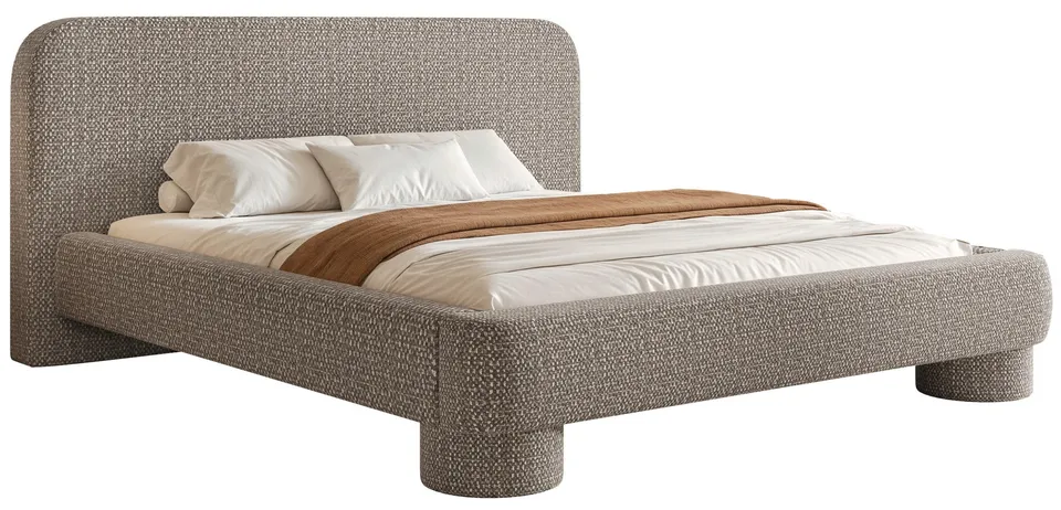 selsey-fredo-gepolstertes-bett-160x200-mit-stauraum-grau-beiges-chenille image 1