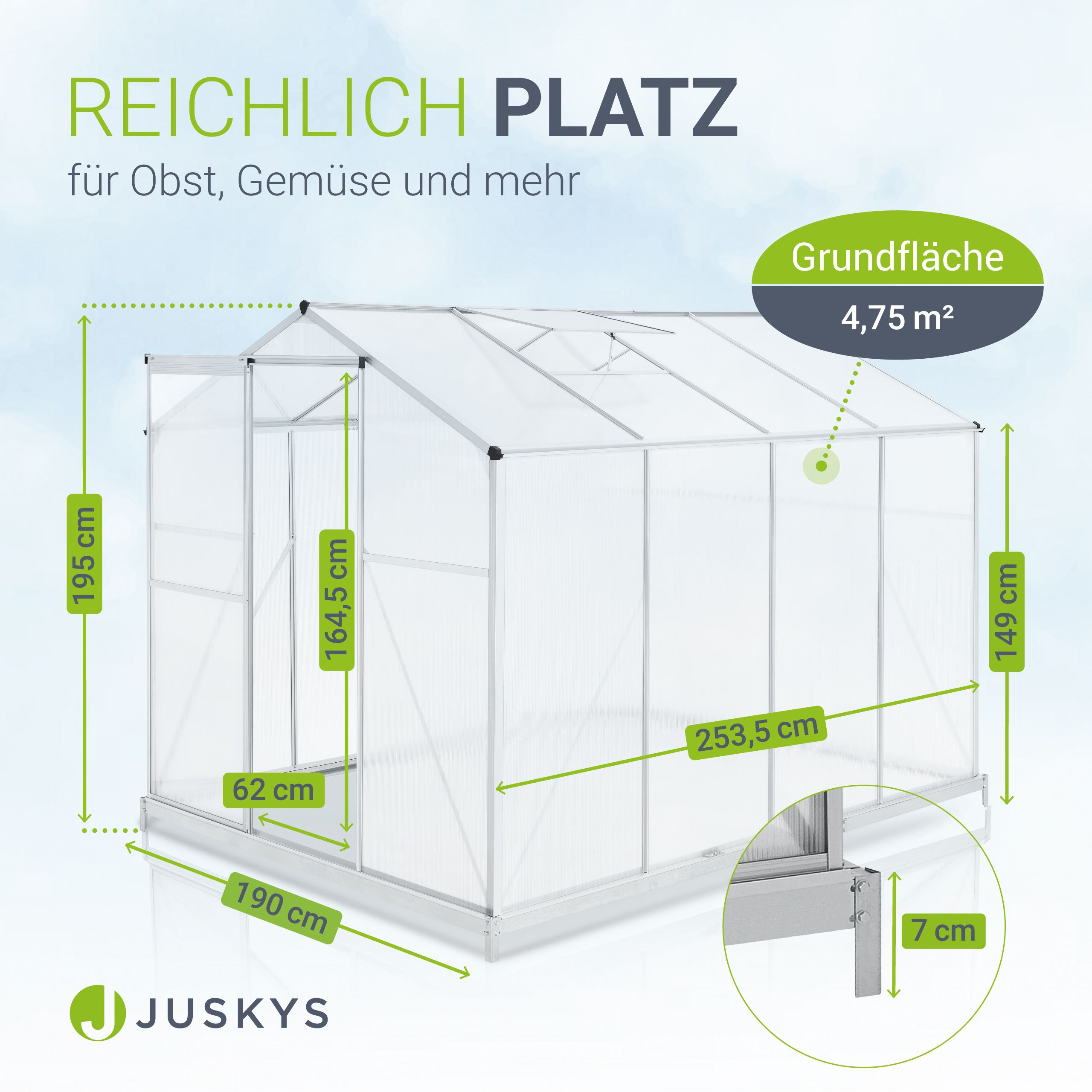 juskys-aluminium-gew-chshaus-190x253-cm-4-75-m-mit-fundament-und-dachfenster image 4
