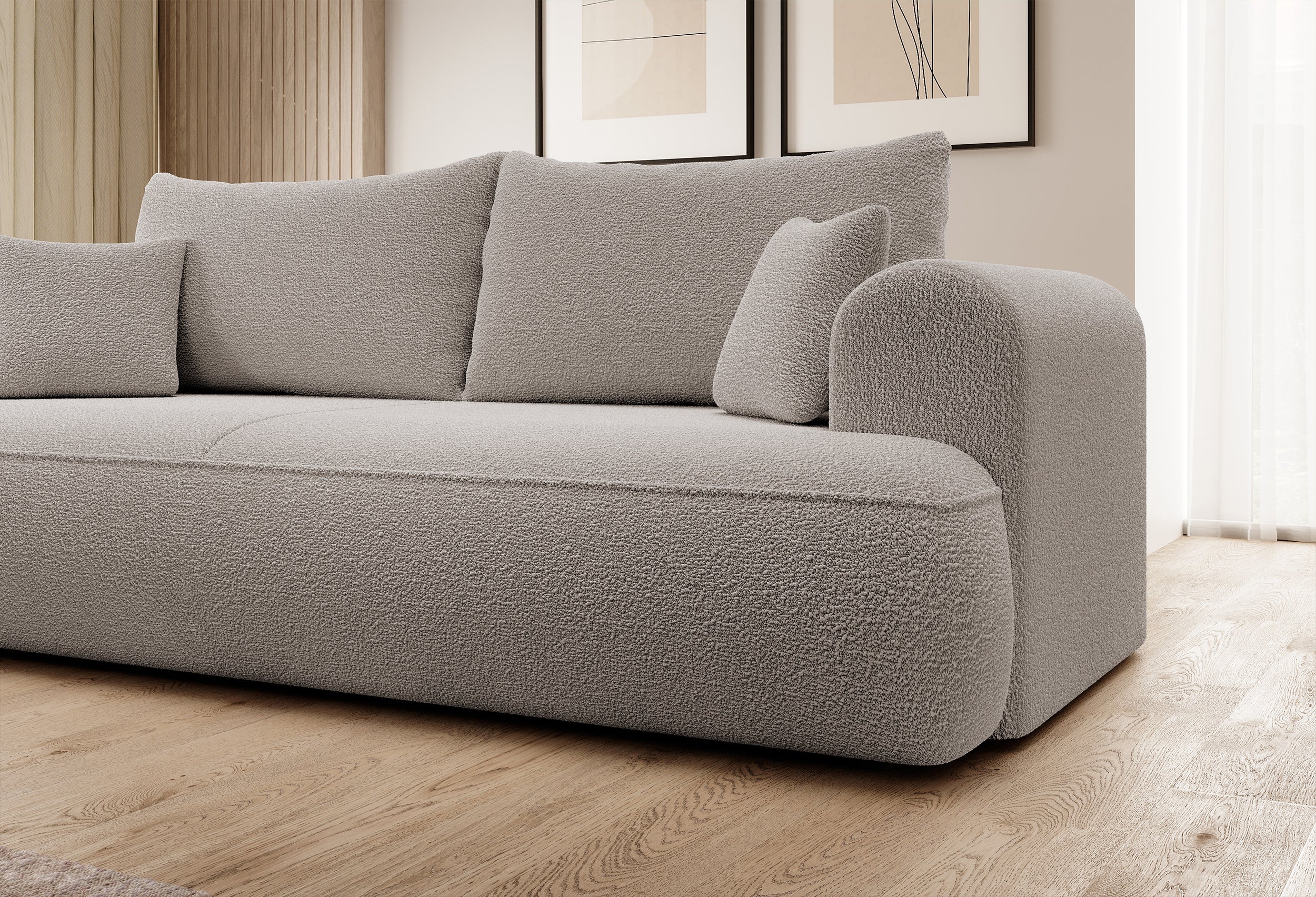 selsey-ovo-3-sitzer-sofa-ausklappbar-mit-stauraum-dunkelbeiges-boucl image 2