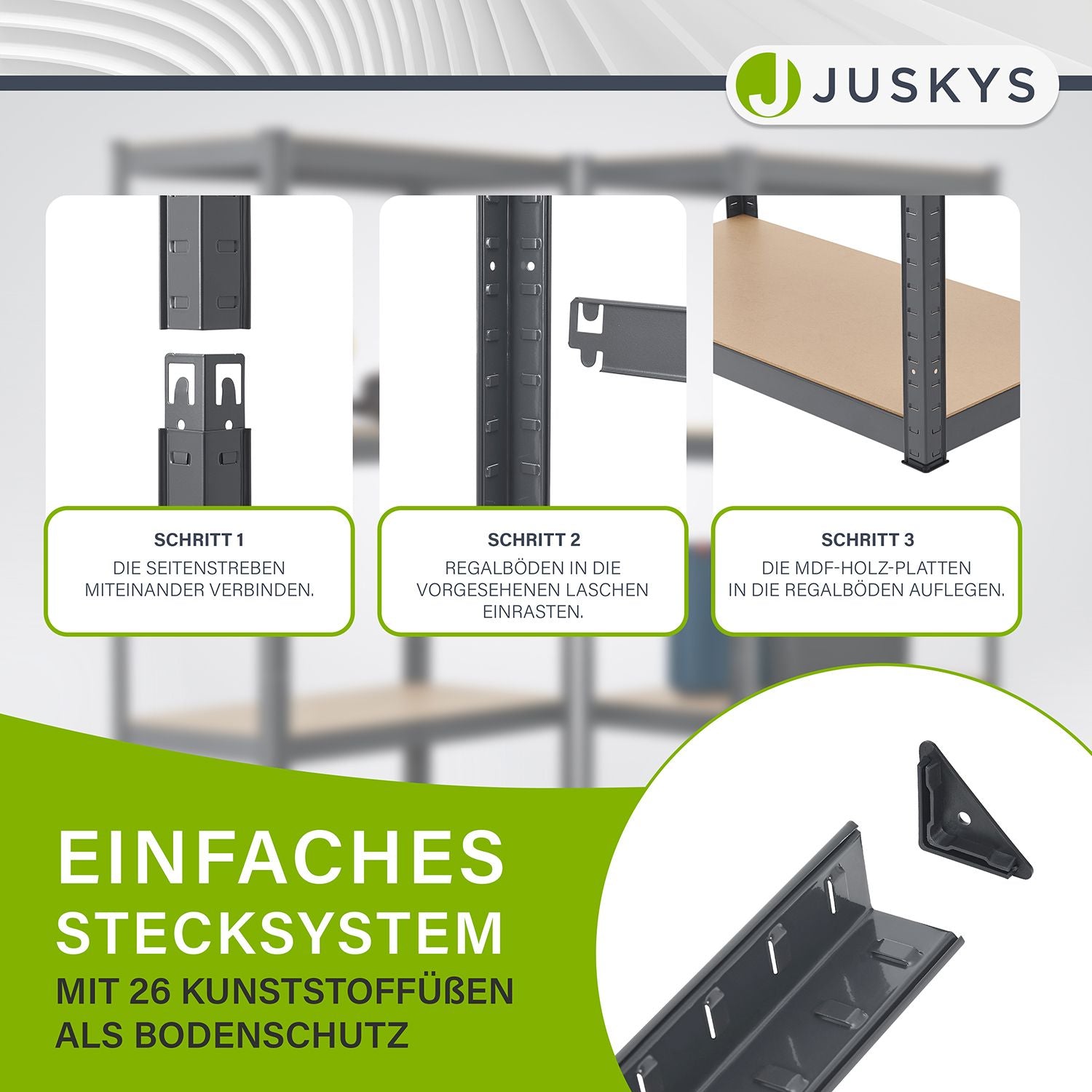 juskys-3er-regalsystem-1x-corner-eckregal-2x-basic-schwerlastregal image 8