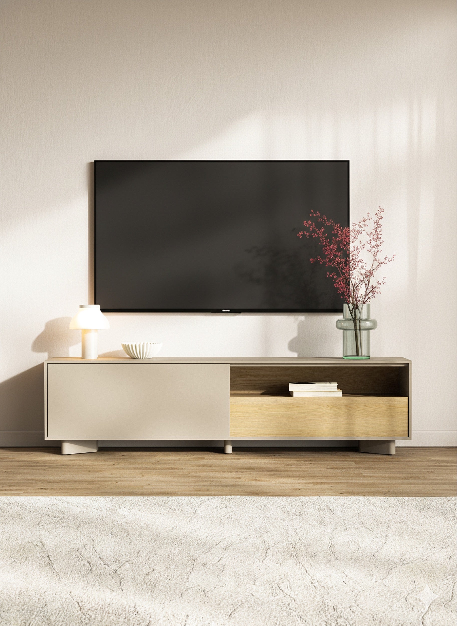 selsey-distria-tv-schrank-175-cm-kaschmir-vicenza-eiche-mit-schublade image 5