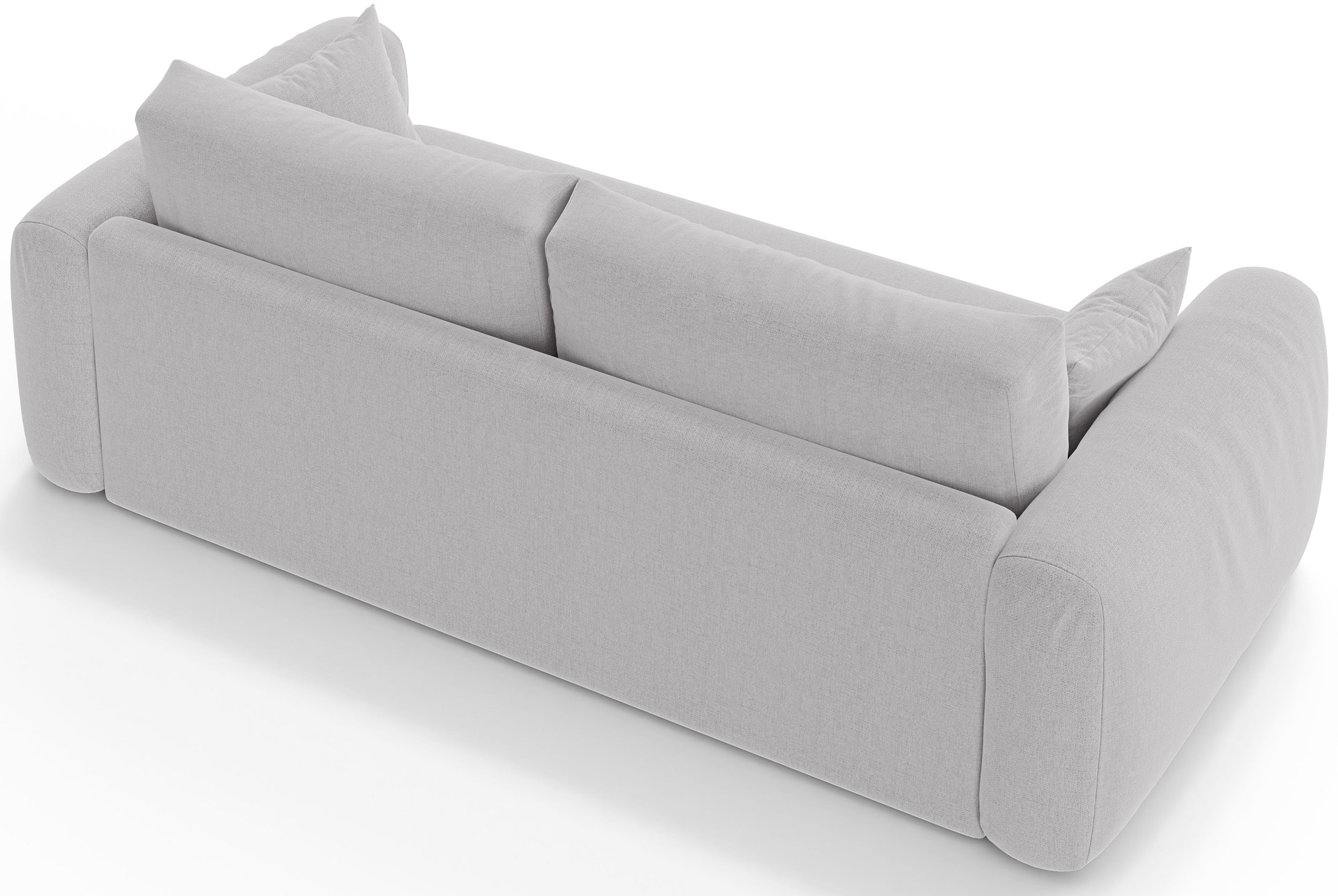 selsey-velera-dreisitziges-ausklappbares-sofa-hellgrau-flechtmuster image 6