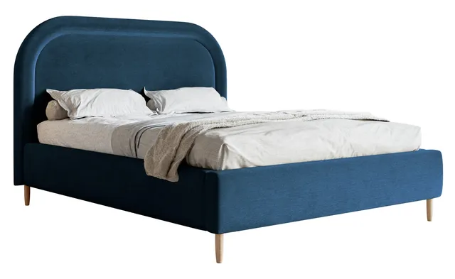 selsey-polsterbett-loreo-160x200-cm-mit-stauraum-marineblauer-veloursstoff image 1