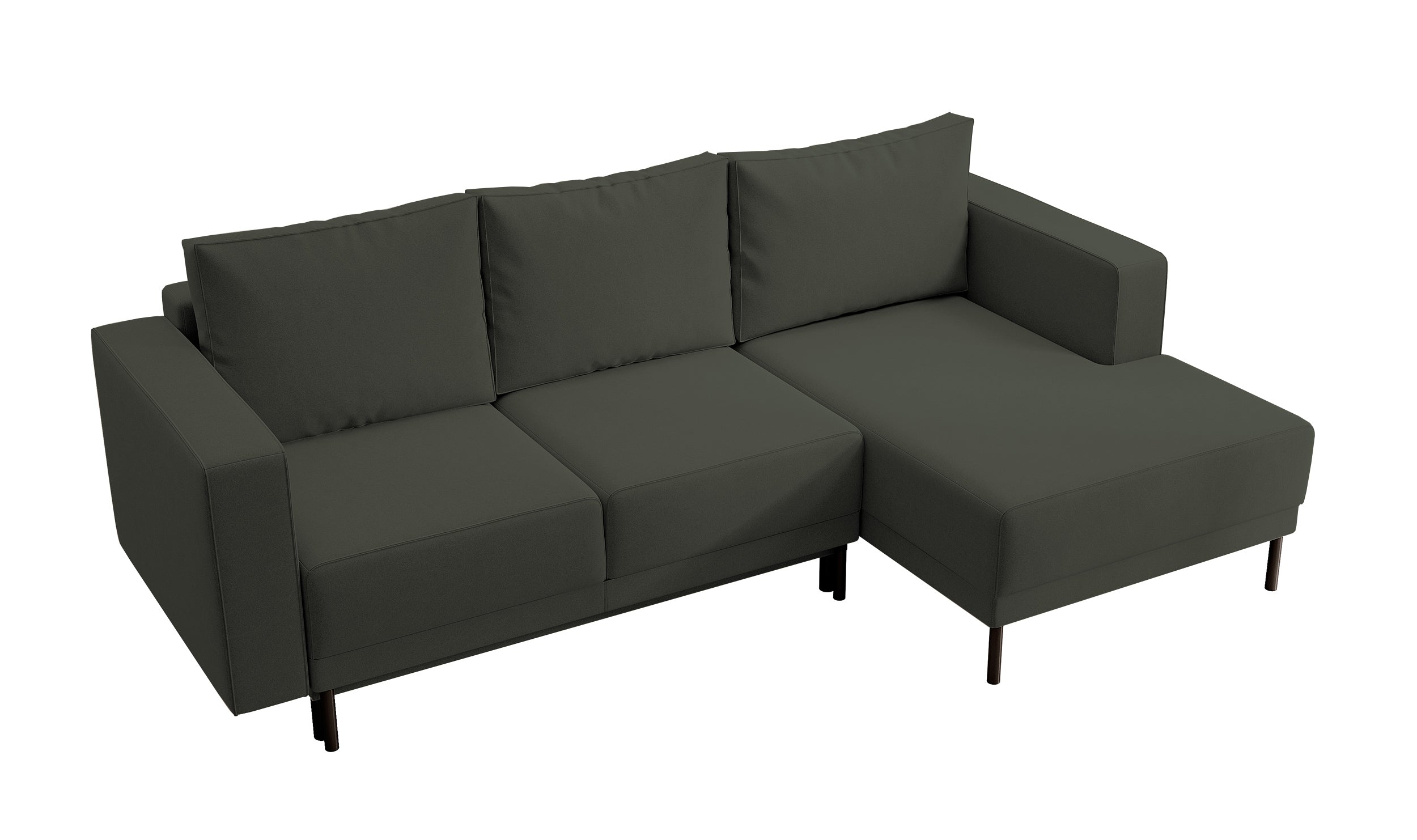 selsey-rodario-mini-ecksofa-mit-schlaffunktion-l-form-rechts-olivgr-ner-samt-mit image 4