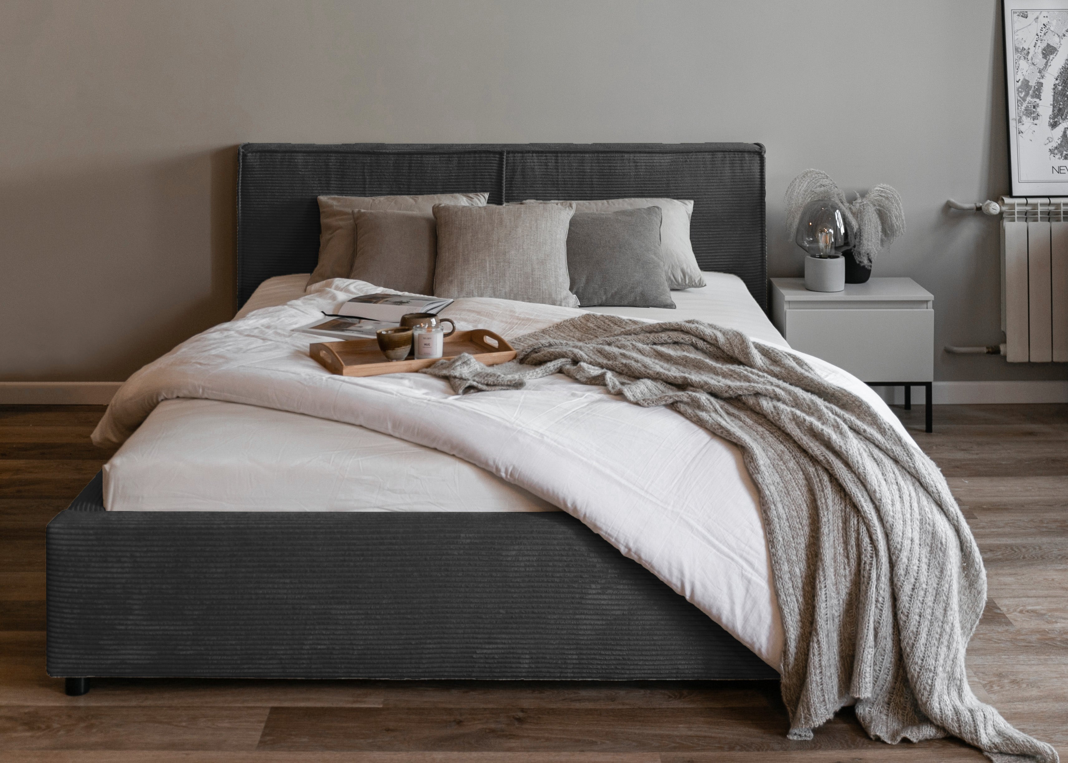 selsey-farese-gepolstertes-bett-160x200-cm-mit-stauraum-und-gasdruckfeder-dunkel image 3