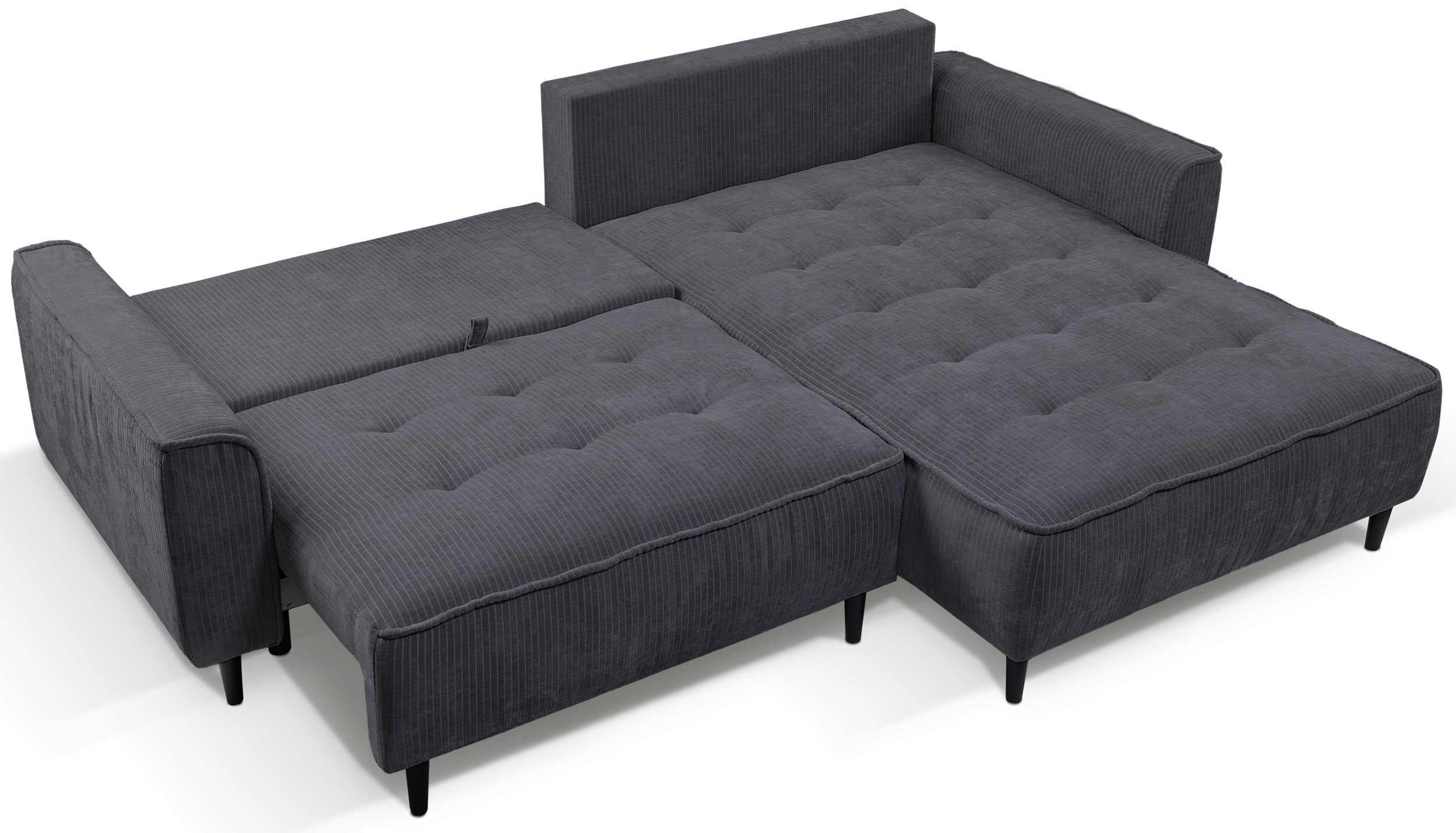selsey-blues-ecksofa-mit-schlaffunktion-l-form-rechts-graphit-cord-mit-stauraum image 5