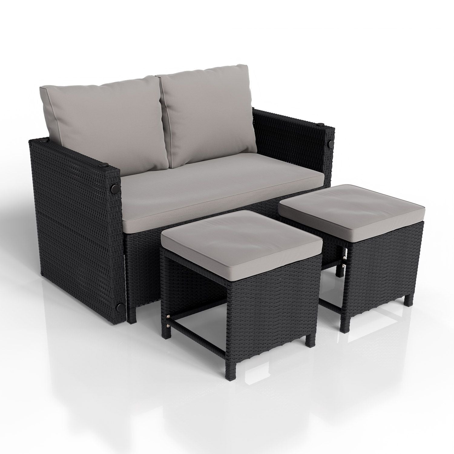 juskys-gartenm-bel-jamaika-2in1-polyrattan-set-grau-meliert image 8