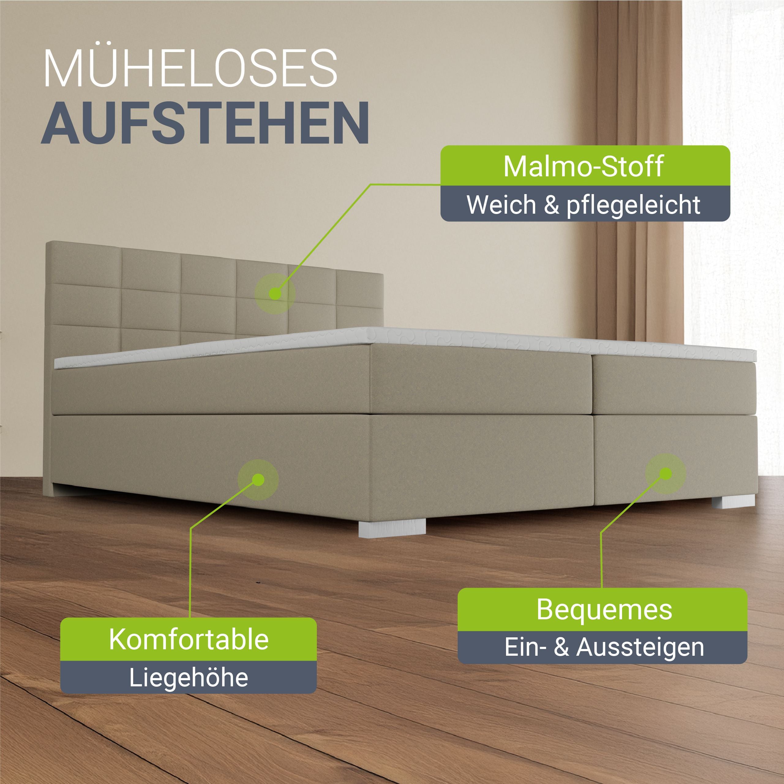 juskys-boxspringbett-seattle-malmo-stoff-mit-topper-und-federkernmatratze image 6