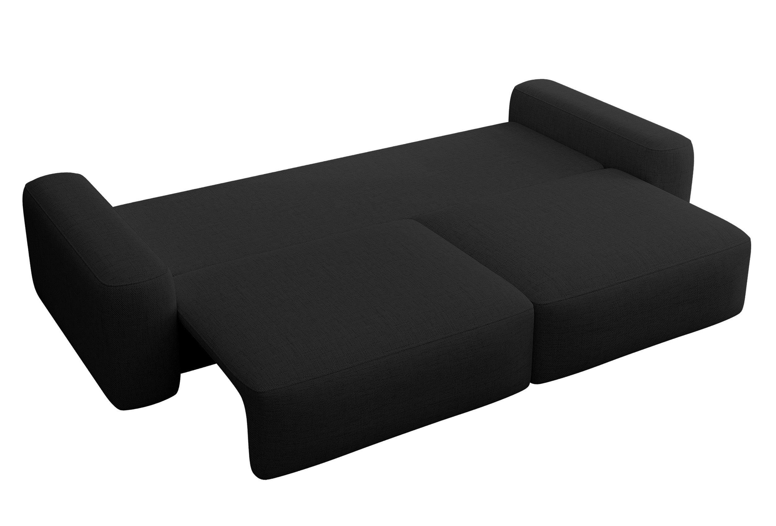 selsey-carnos-dreisitziges-ausklappbares-sofa-schwarz-hydrophobes-chenille-schwa image 6
