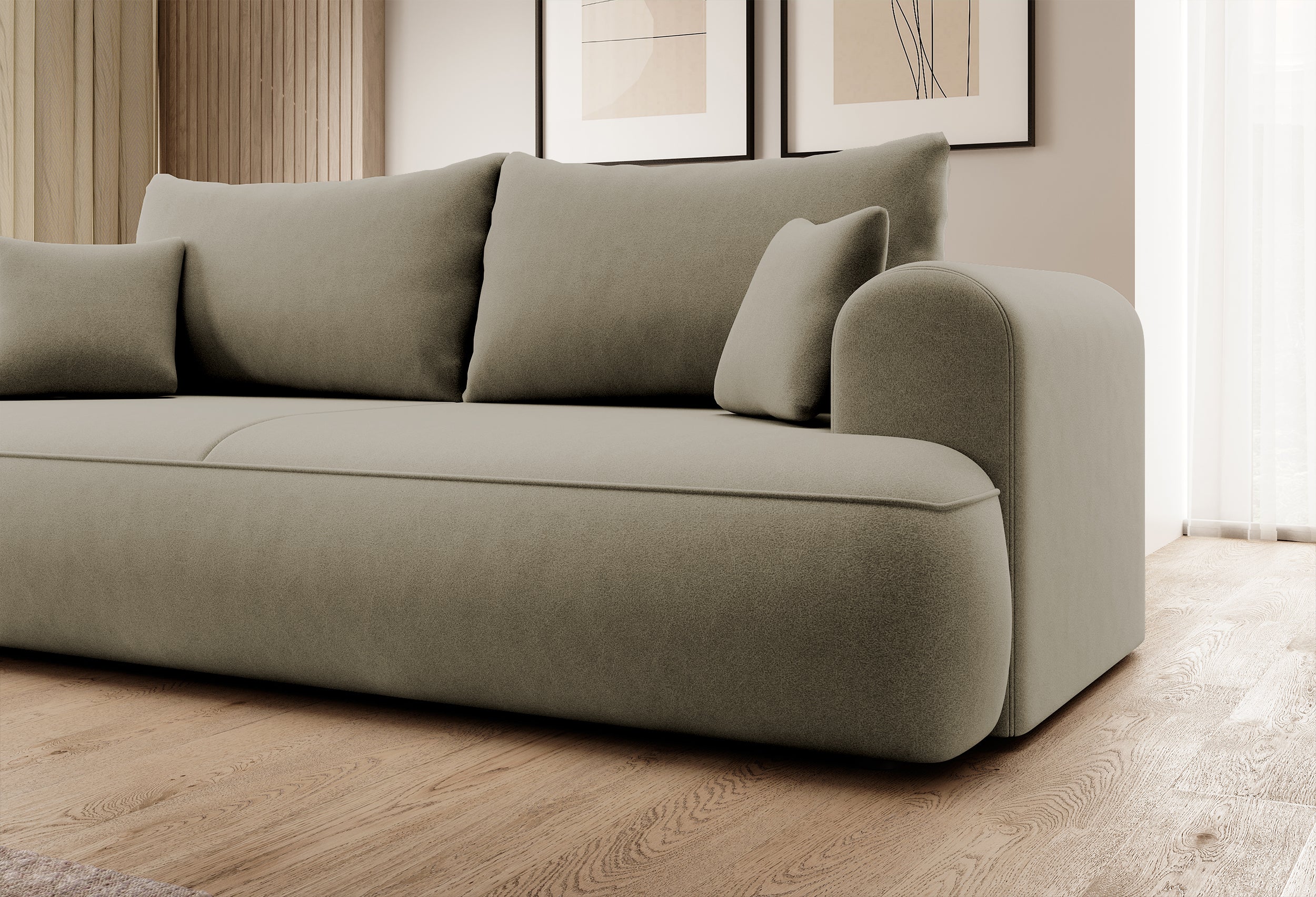selsey-ovo-3-sitzer-schlafsofa-mit-stauraum-beige-velours-leicht-zu-reinigen image 3