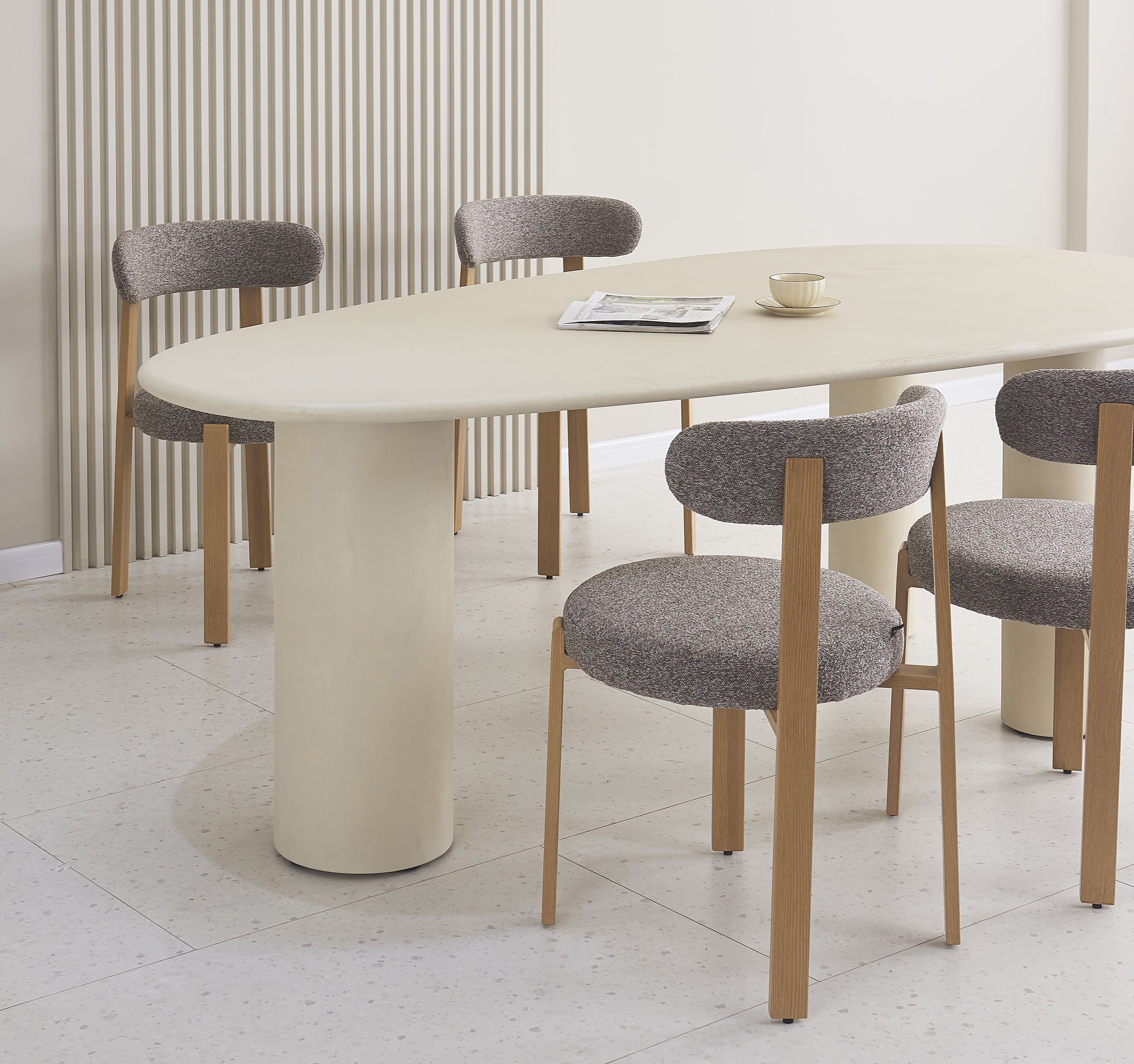 selsey-prinise-runder-esstisch-120-cm-taupe-hochglanz image 3