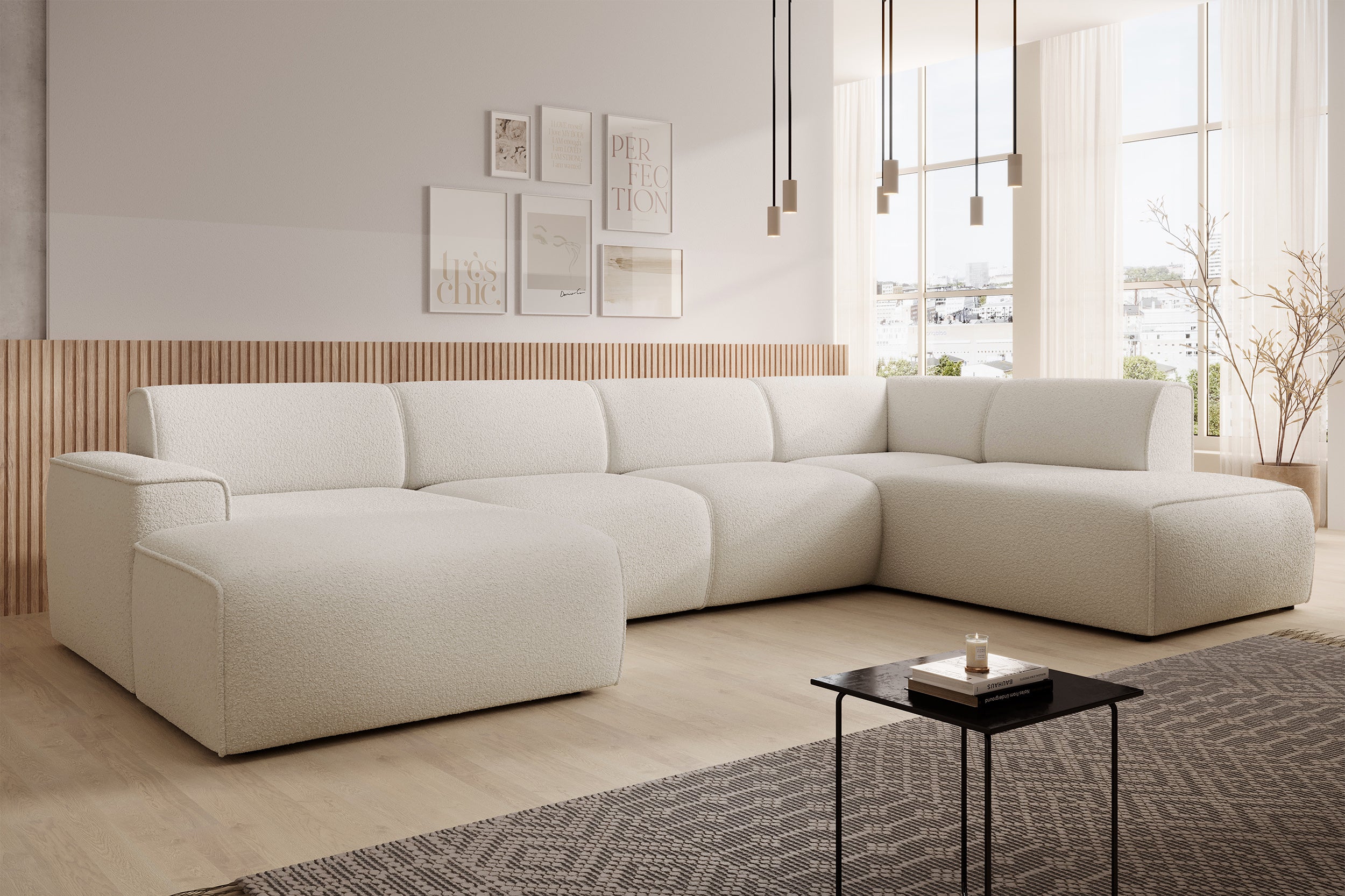 selsey-bouvi-ecksofa-u-f-rmig-rechtsseitig-cremefarbenes-boucl image 3