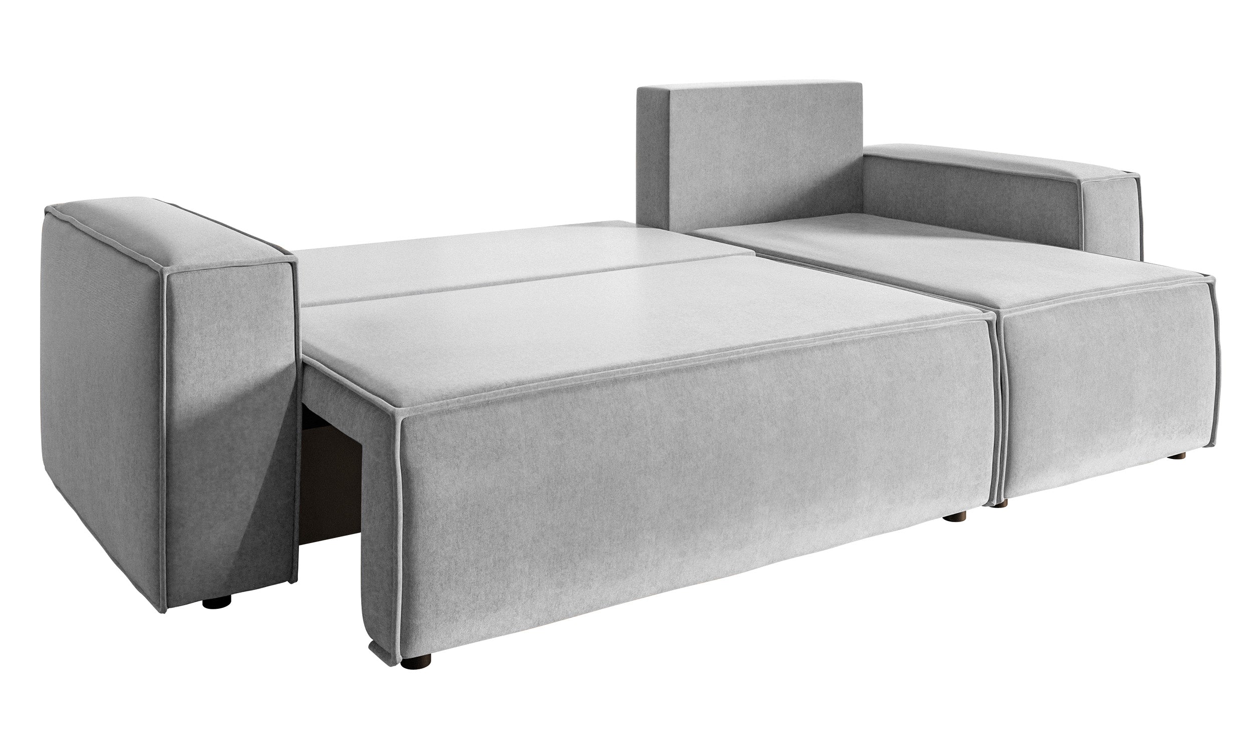 selsey-copertino-ecksofa-mit-schlaffunktion-und-stauraum-hellgrauer-samt image 5
