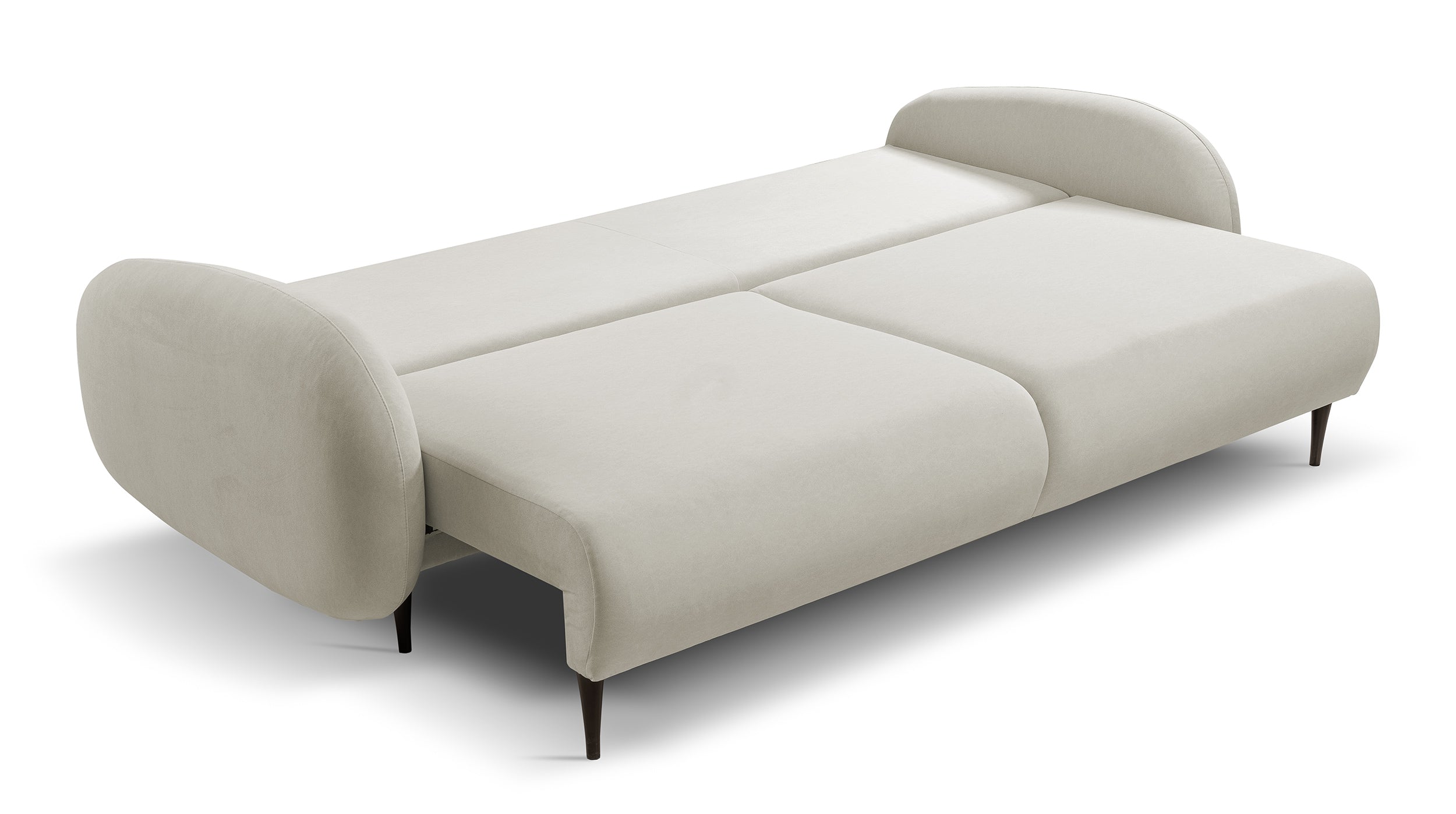 selsey-bafra-ausziehbares-sofa-mit-schlaffunktion-und-bettkasten-hellbeiger-samt image 4