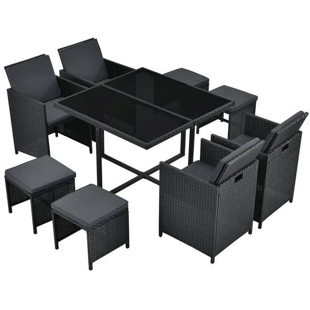 juskys-polyrattan-sitzgruppe-baracoa-l-9-teilig-f-r-8-personen image 1