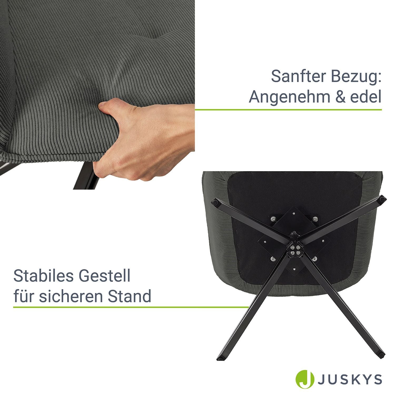 juskys-esszimmerstuhl-clyde-drehbar-samt-polsterstuhl-mit-armlehne image 5