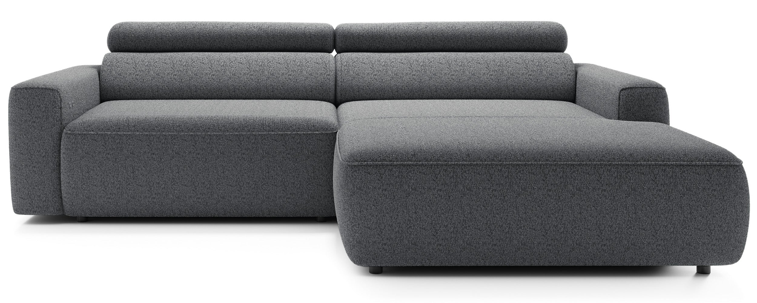 selsey-fando-ecksofa-mit-elektrischem-auszug-l-f-rmig-rechtsseitig-grau-geflecht image 1