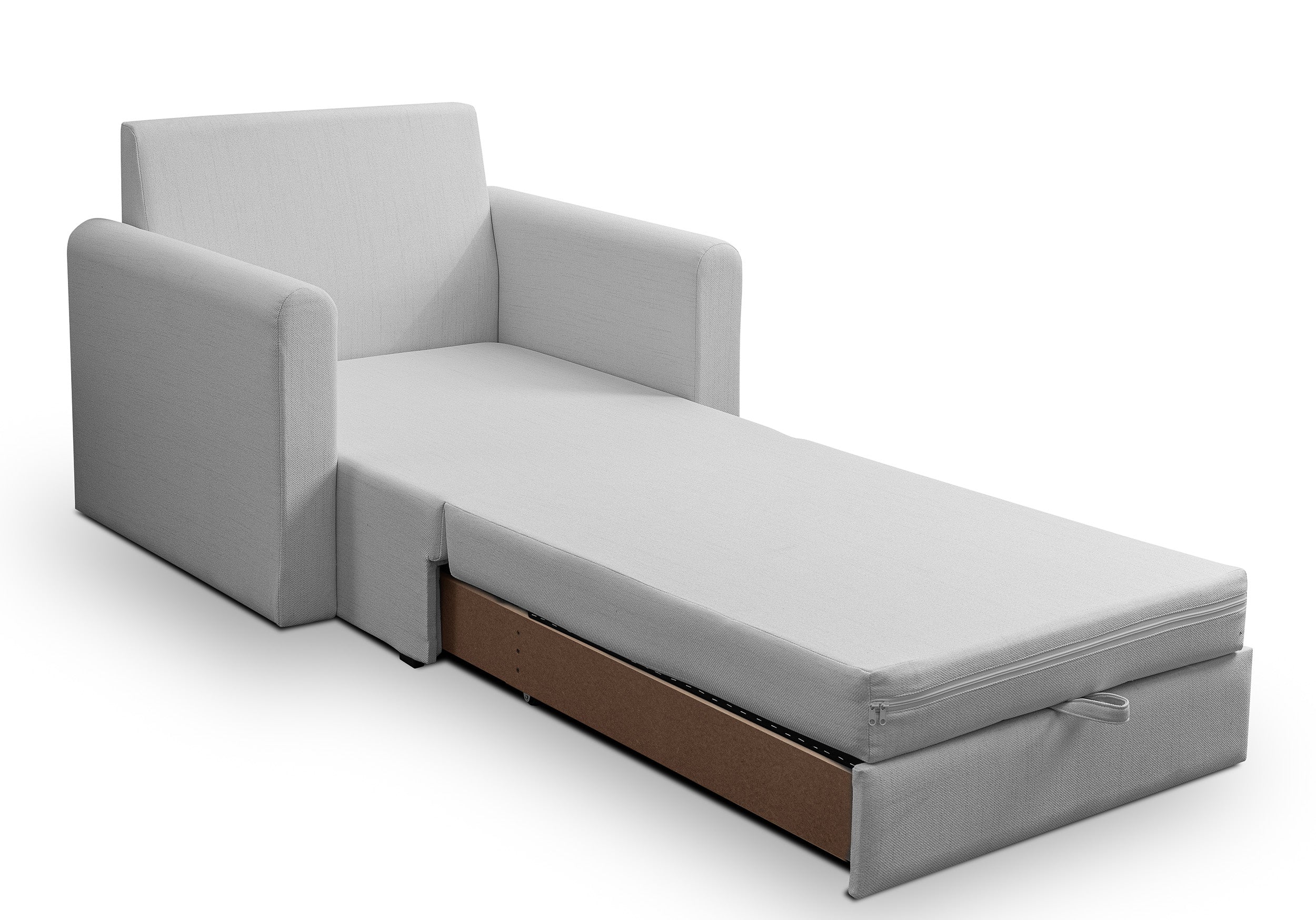 selsey-dejano-klappbarer-sessel-mit-ausziehbett-hellgraues-geflecht image 4