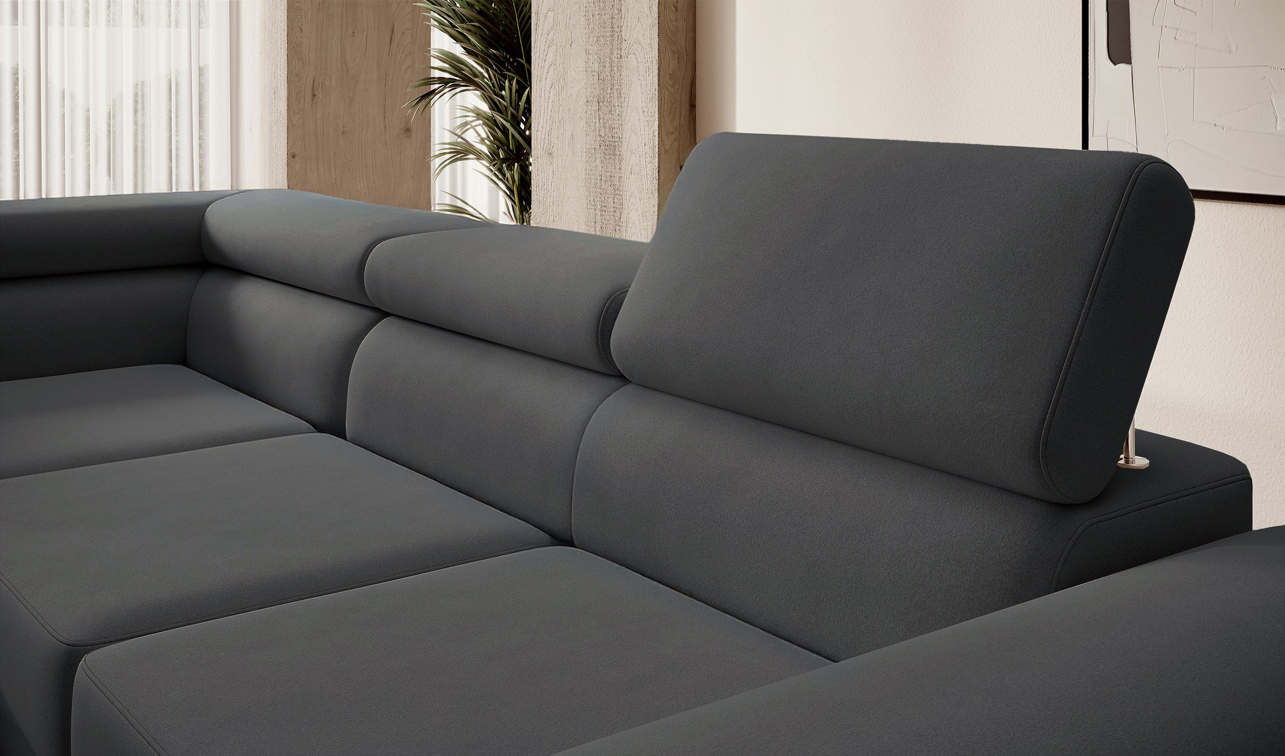 selsey-ecksofa-stevil-mit-schlaffunktion-l-f-rmig-mit-stauraum-dunkelgrauer-samt image 6