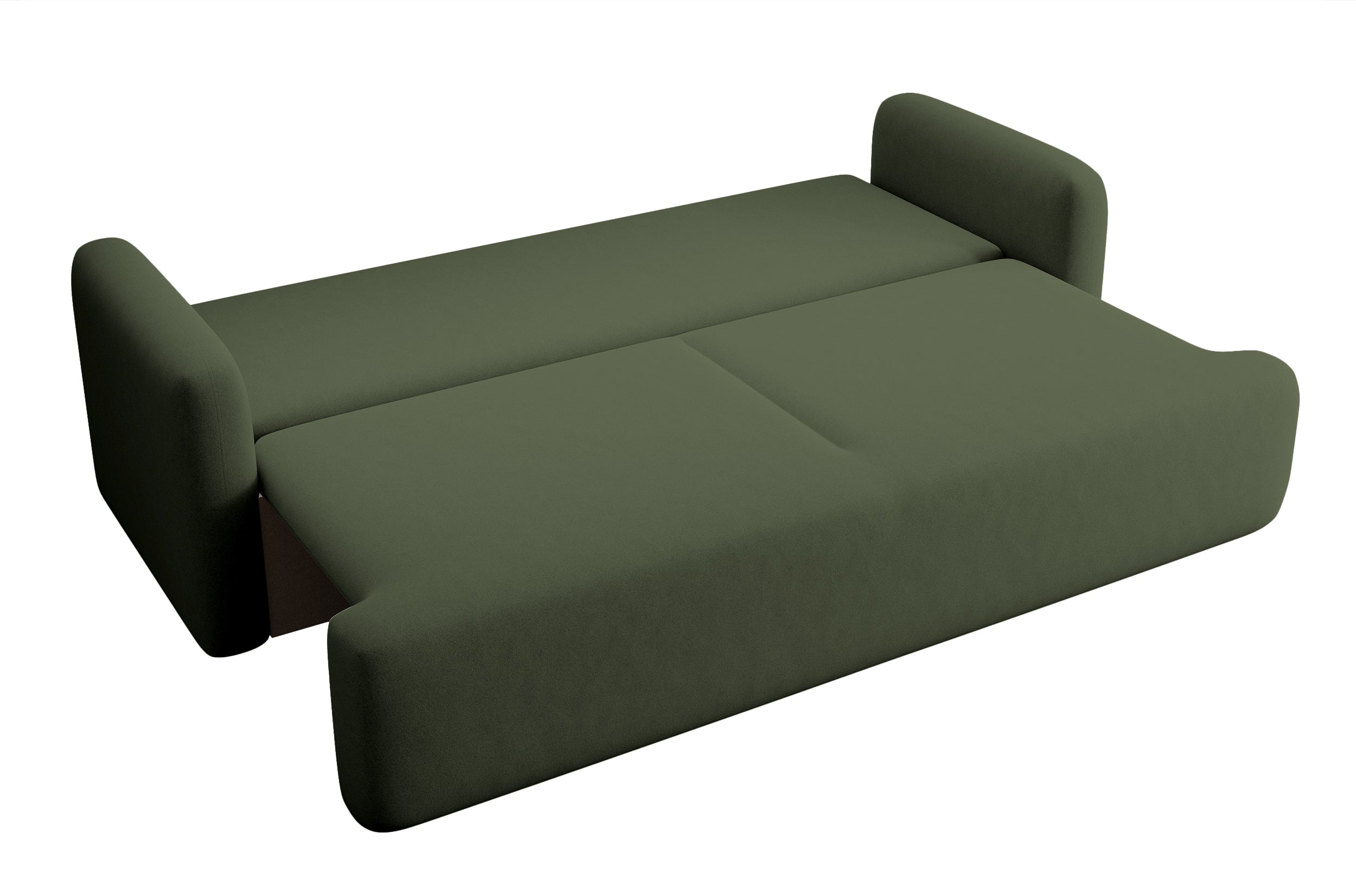 selsey-lambina-drei-sitzer-schlafsofa-mit-stauraum-olivgr-ner-samt image 6