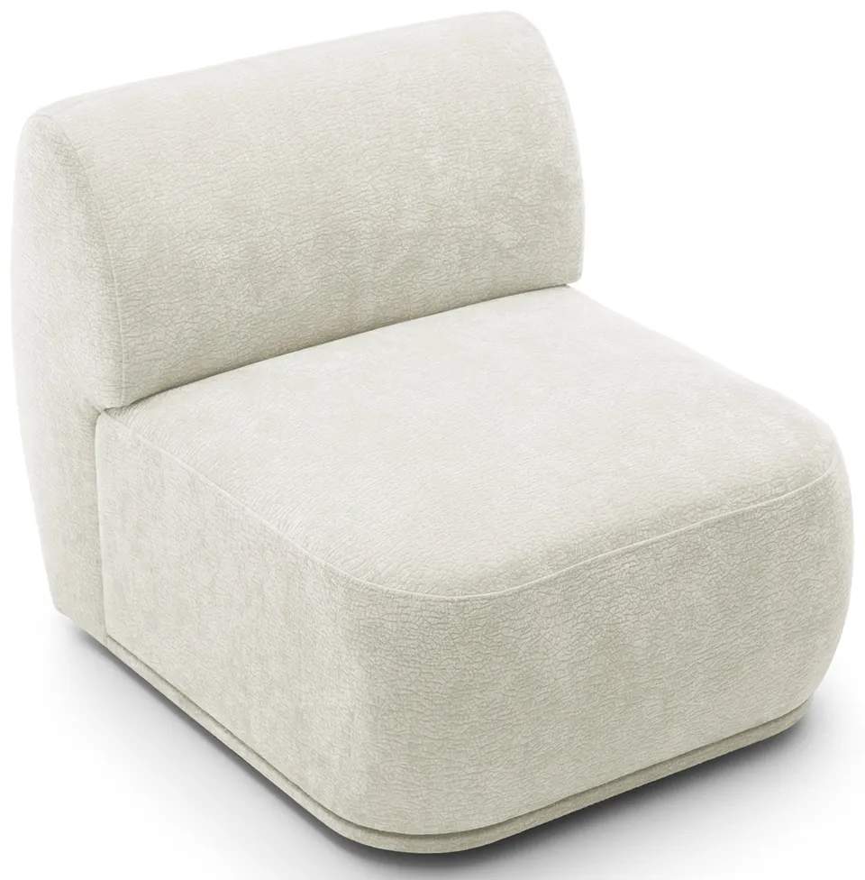 selsey-bommo-einzelnes-mittelmodul-cremefarbenes-chenille image 1