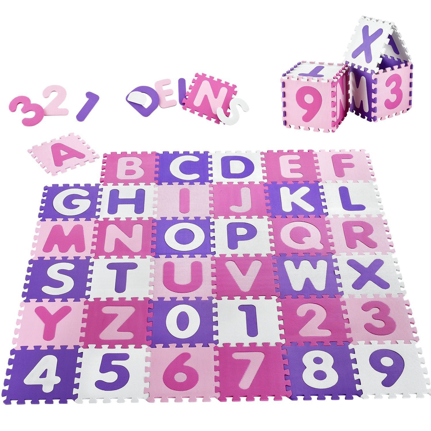 juskys-puzzlematte-kim-1-89-x-1-89-m-36-teilig-mit-buchstaben-und-zahlen image 8