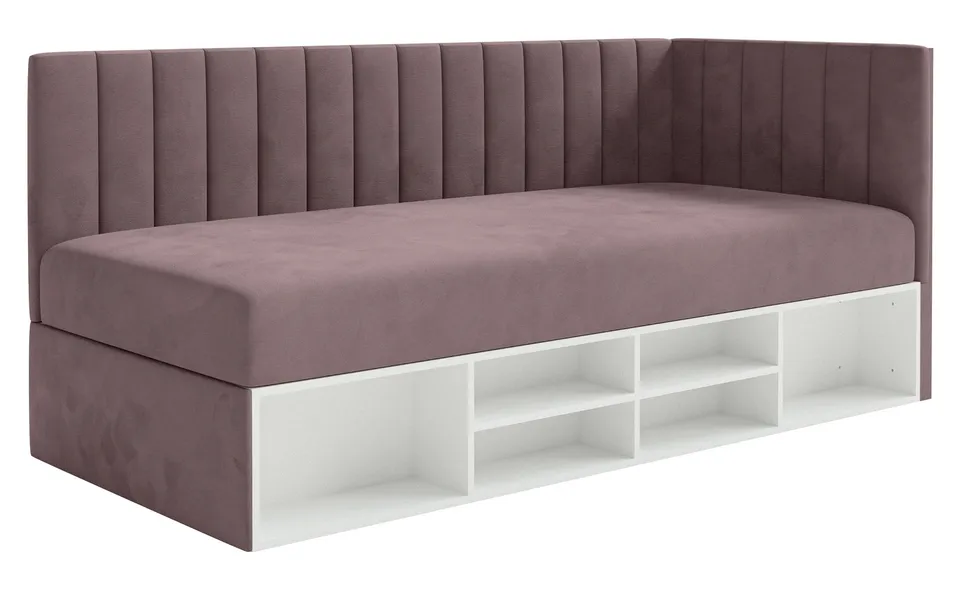 selsey-ventrio-jugendbett-90x200-cm-rechtsseitig-mit-stauraum-und-regalen-violet image 1