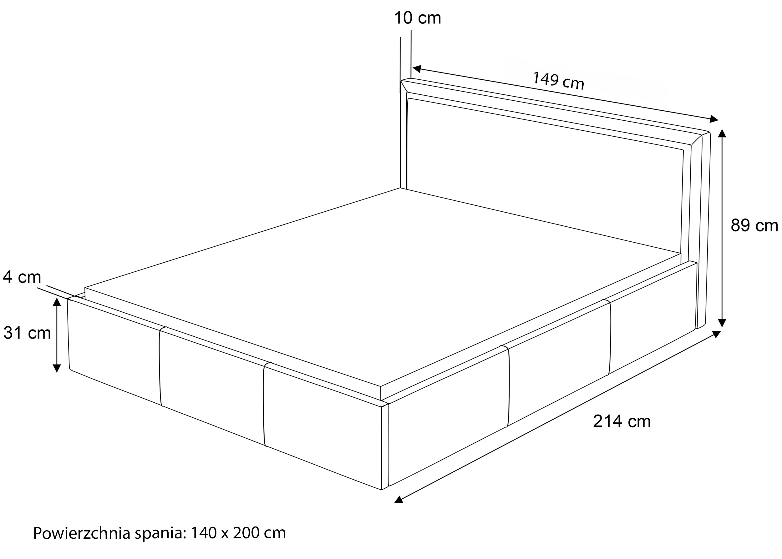 selsey-soave-polsterbett-140x200-cm-mit-stauraum-metallrahmen-cremefarbener-samt image 6