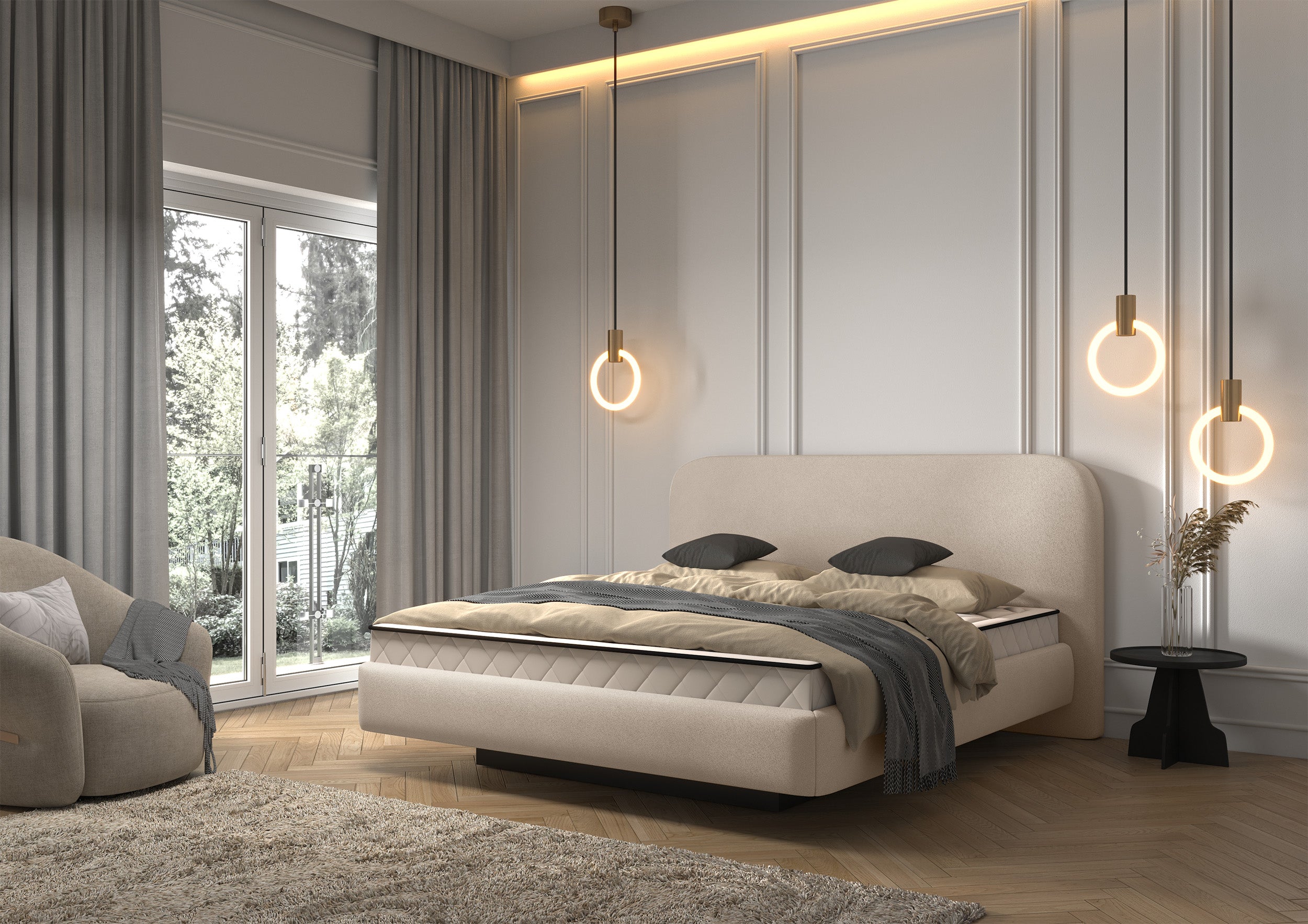 selsey-nellado-polsterbett-180x200-cm-beige-chenille-mit-stauraum image 2