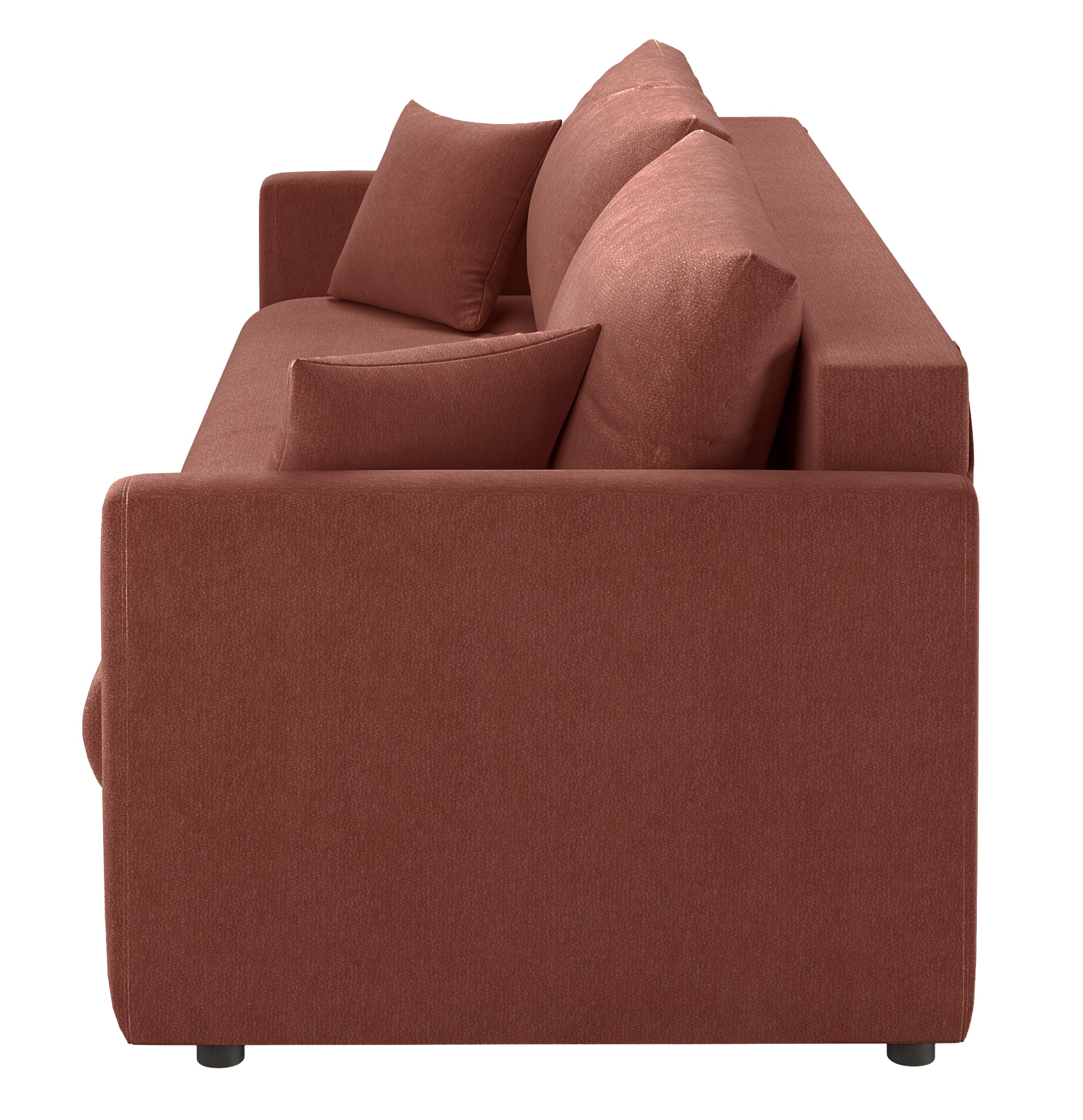 selsey-dreisitziges-schlafsofa-lorro-mit-stauraum-kupferfarbene-chenille image 6