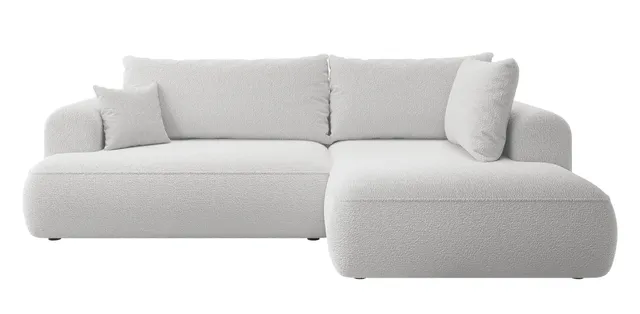 selsey-ovo-ecksofa-l-form-rechts-mit-schlaffunktion-und-stauraum-grauer-boucl image 1