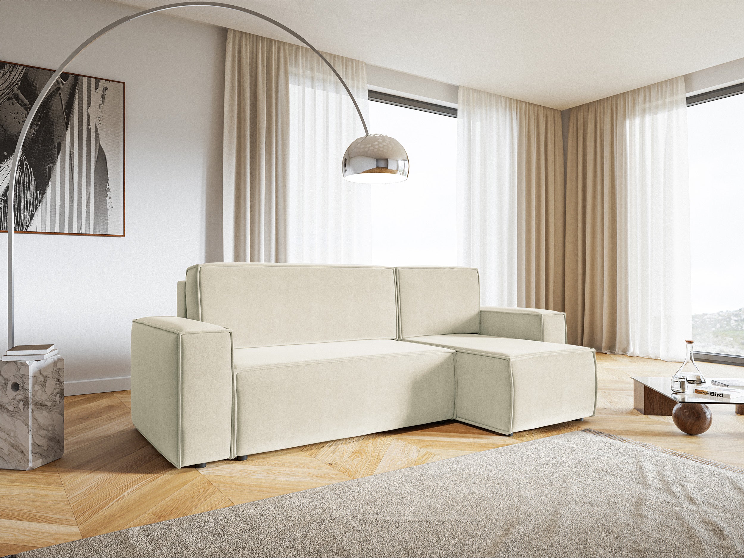 selsey-copertino-ecksofa-mit-schlaffunktion-l-form-stauraum-creme-samt image 3