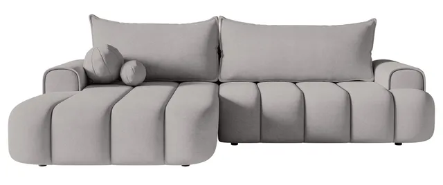selsey-dandelino-ecksofa-mit-schlaffunktion-links-l-form-grauer-samt image 1